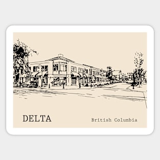 Delta British Columbia Sticker